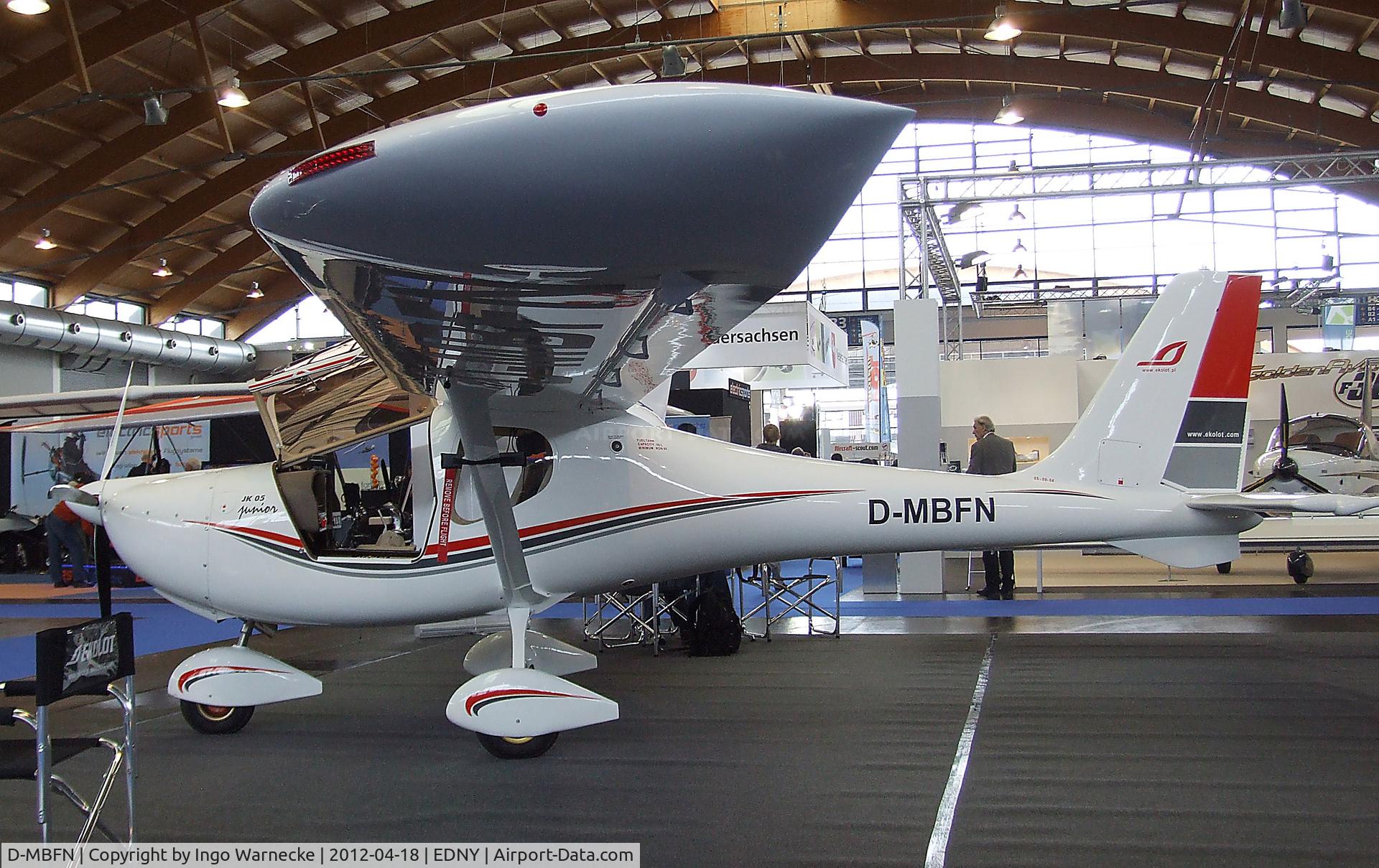D-MBFN, Ekolot JK-05L Junior C/N 05-09-04, Ekolot JK-05L Junior at the AERO 2012, Friedrichshafen