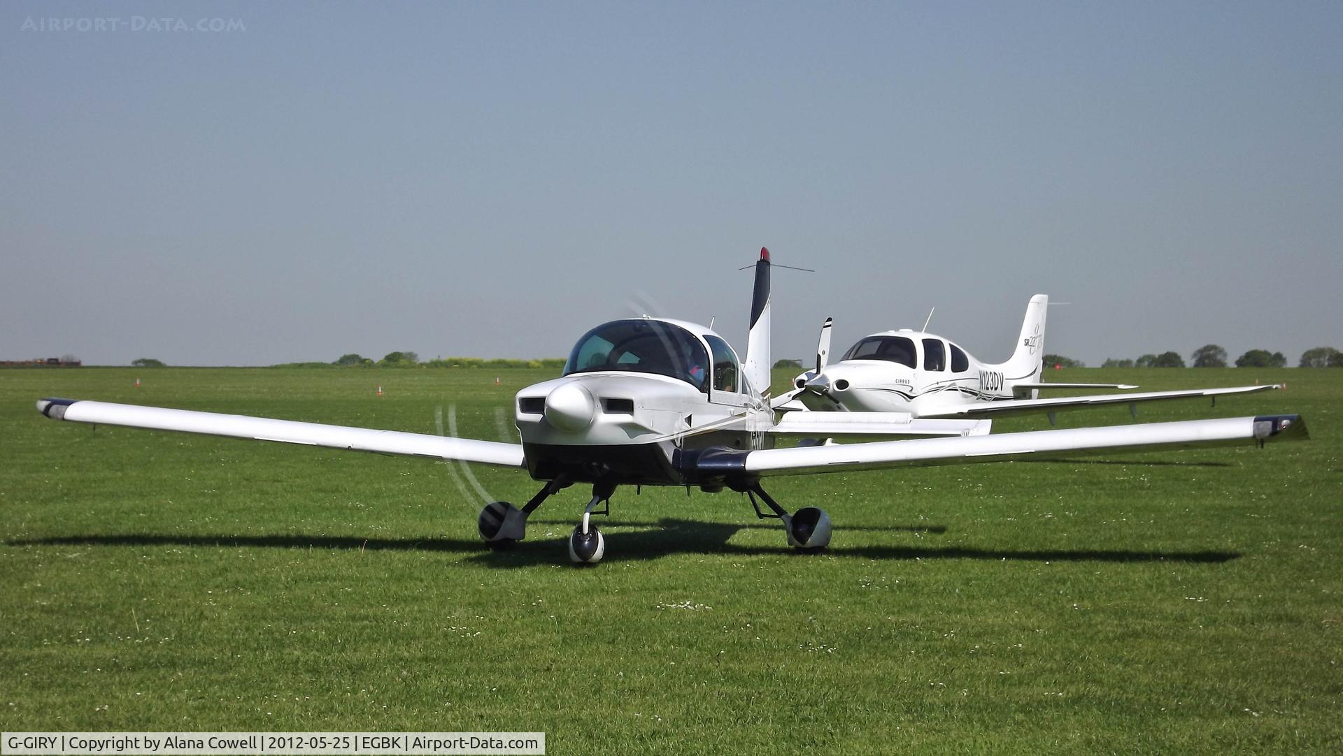 G-GIRY, 1992 American General AG-5B Tiger C/N 10146, G-GIRY at AeroExpo, Sywell 2012.