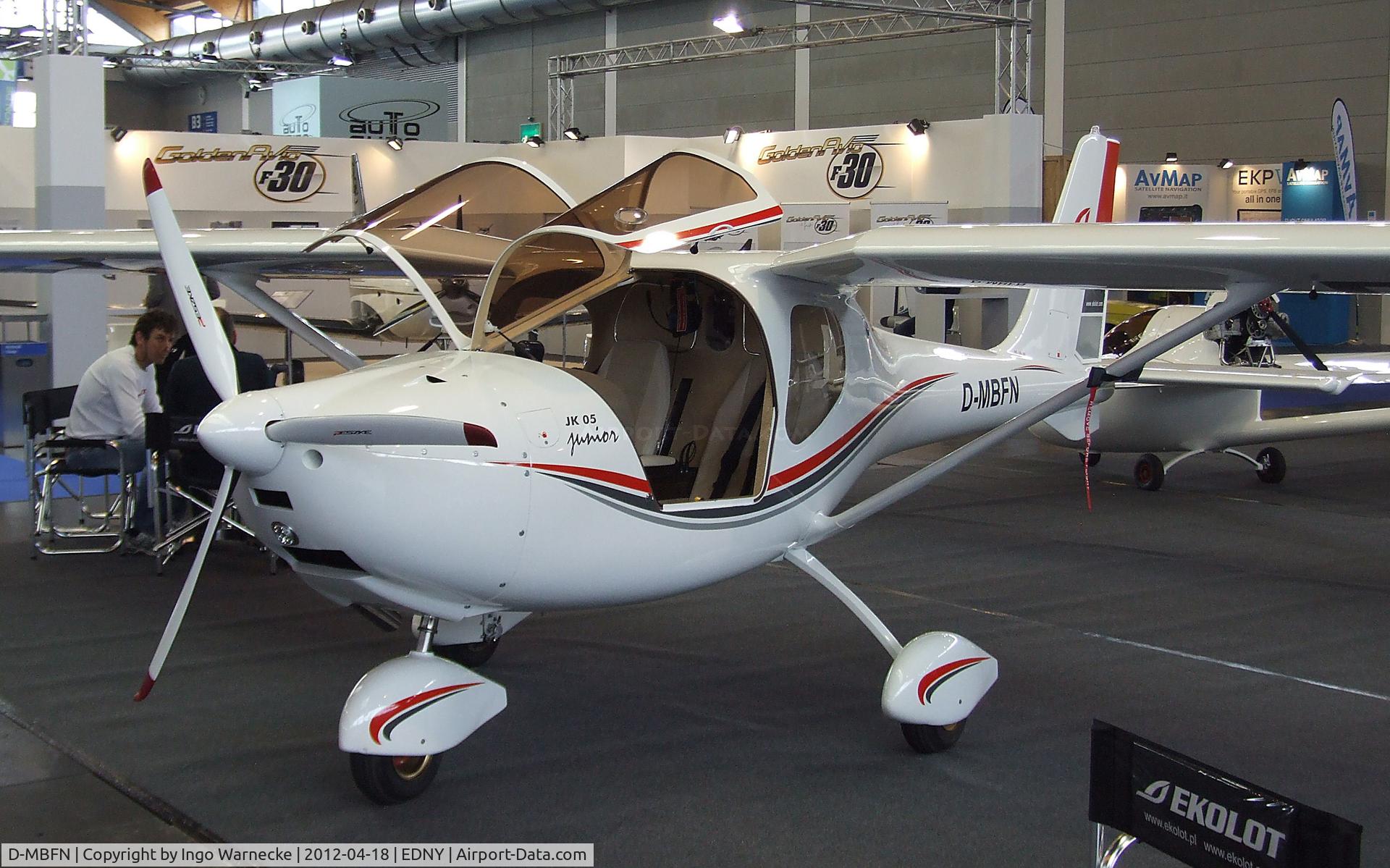 D-MBFN, Ekolot JK-05L Junior C/N 05-09-04, Ekolot JK-05L Junior at the AERO 2012, Friedrichshafen