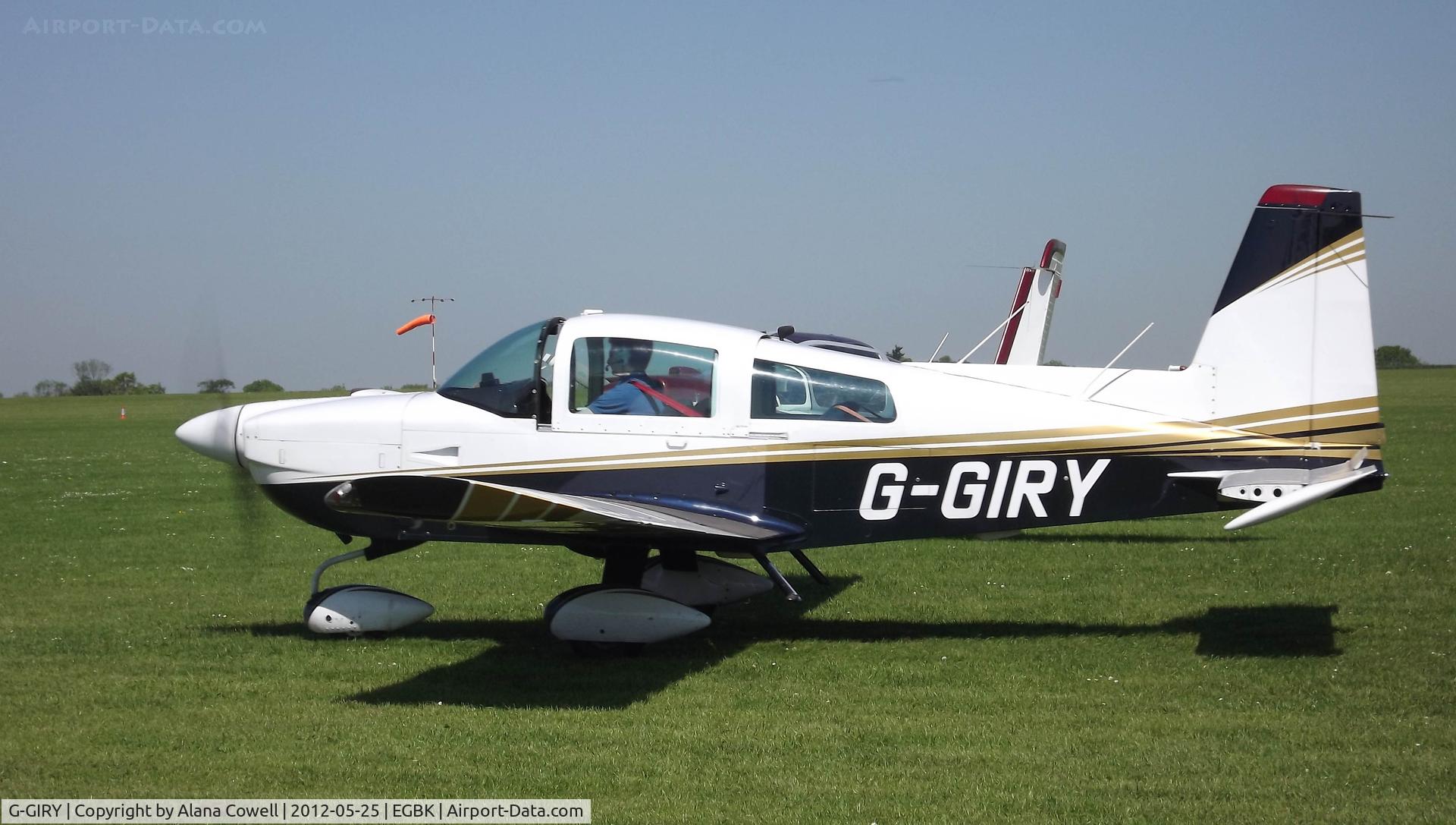 G-GIRY, 1992 American General AG-5B Tiger C/N 10146, G-GIRY at AeroExpo, Sywell 2012.