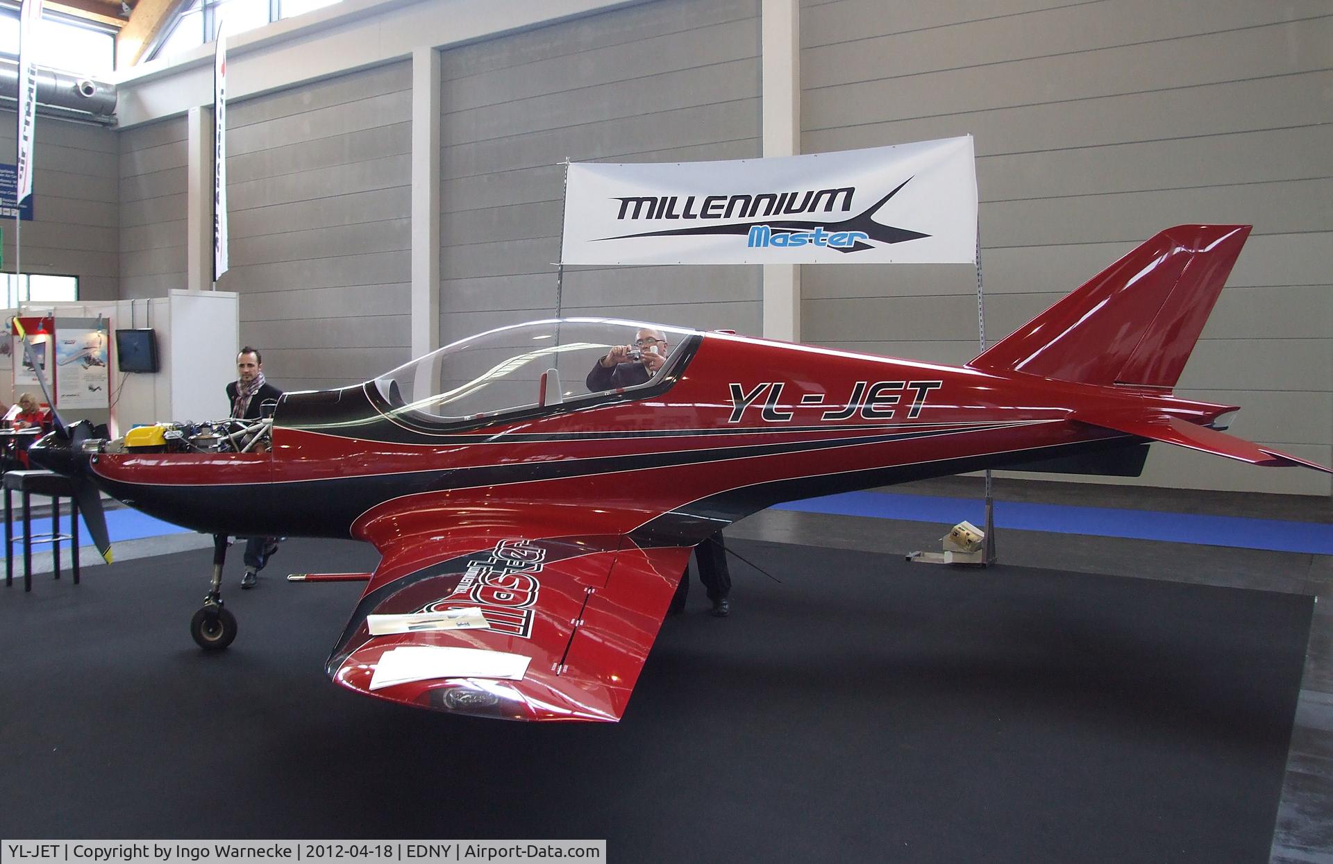 YL-JET, 2011 Pelegrin Millennium Master C/N 005, Pelegrin Millenium Master at the AERO 2012, Friedrichshafen