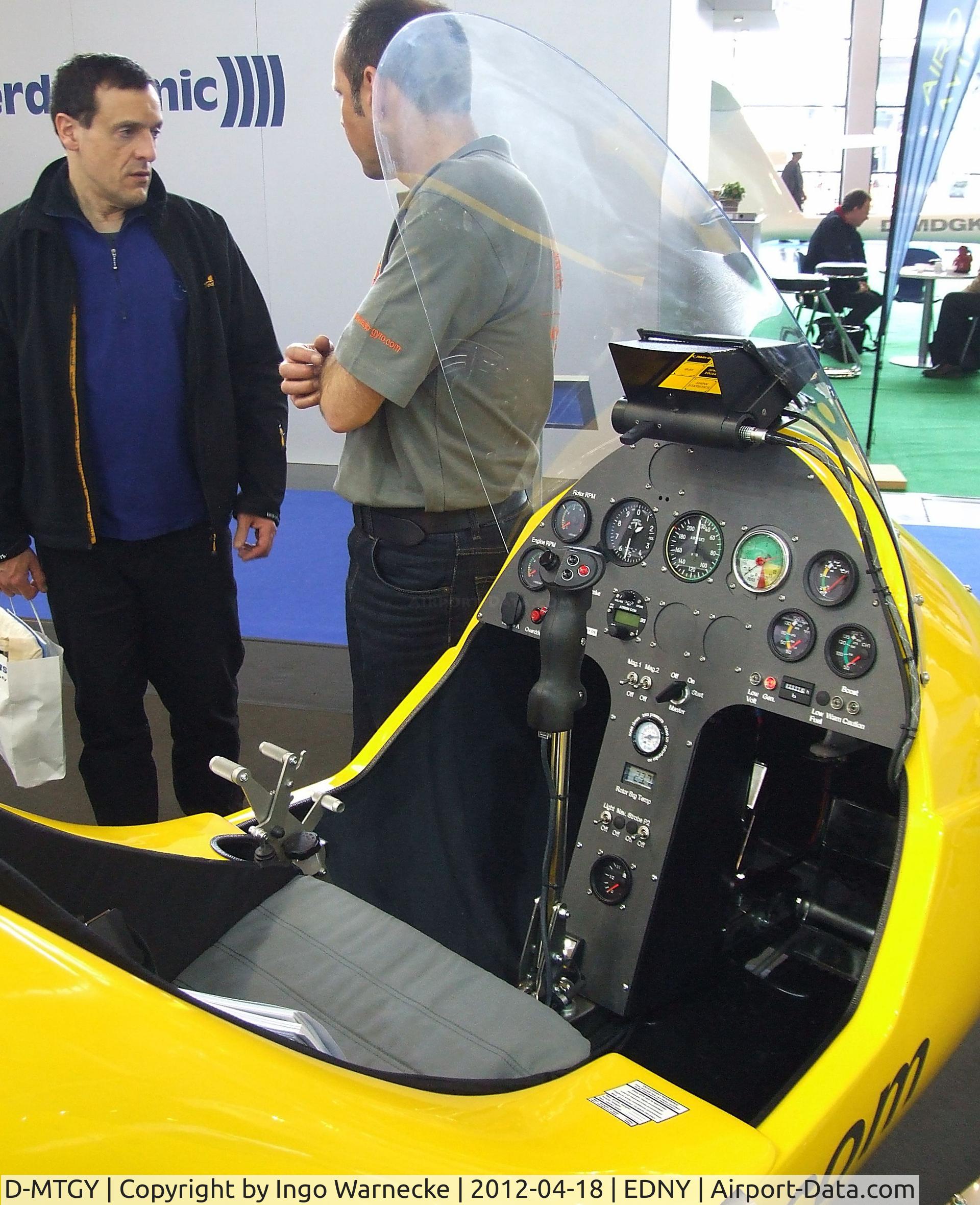 D-MTGY, AutoGyro MTOsport C/N Not found D-MTGY, AutoGyro MTOSport with spraying gear at the AERO 2012, Friedrichshafen  #c