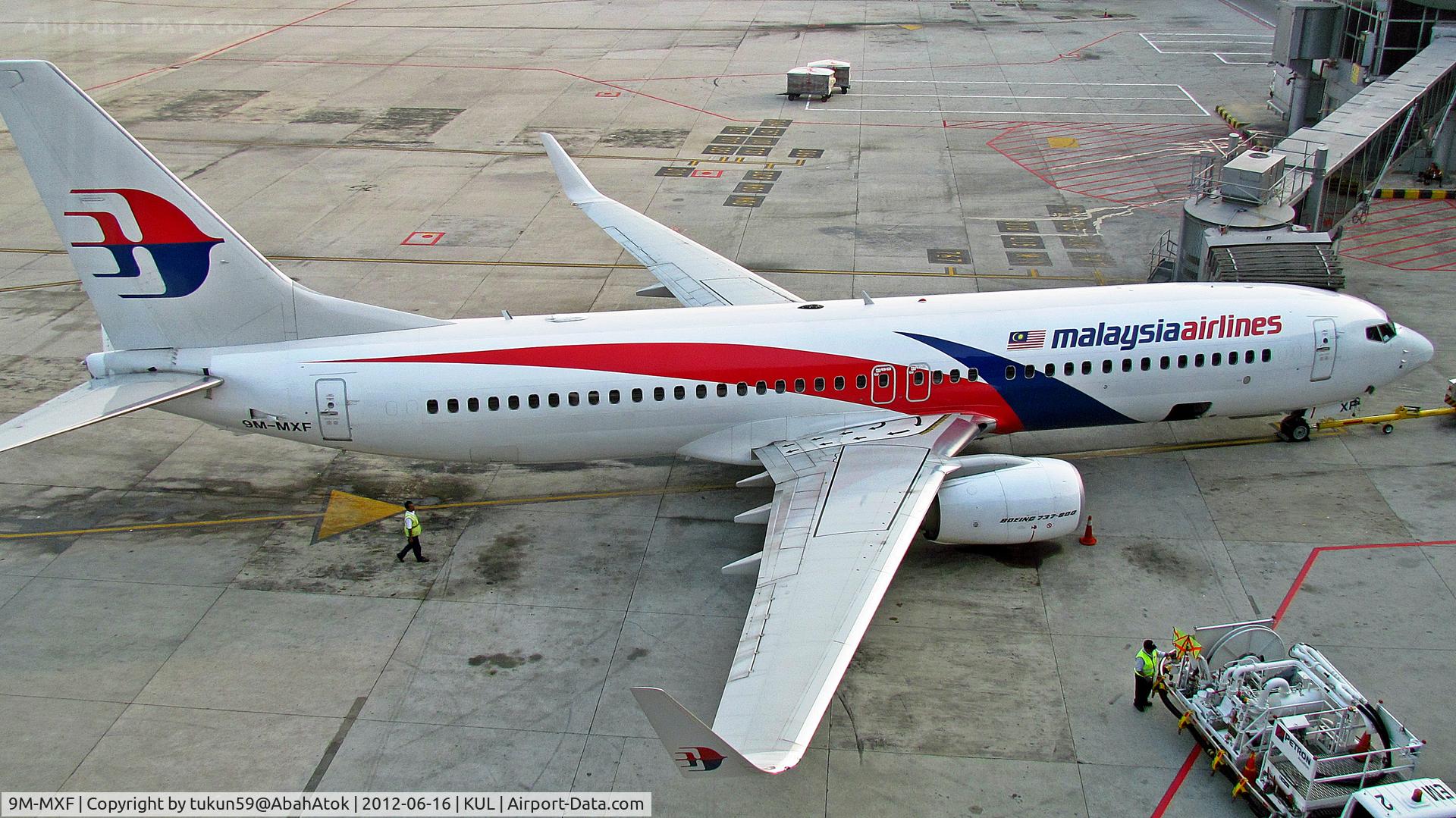 9M-MXF, 2013 Boeing 737-8H6 C/N 40133/3806, Malaysia Airlines