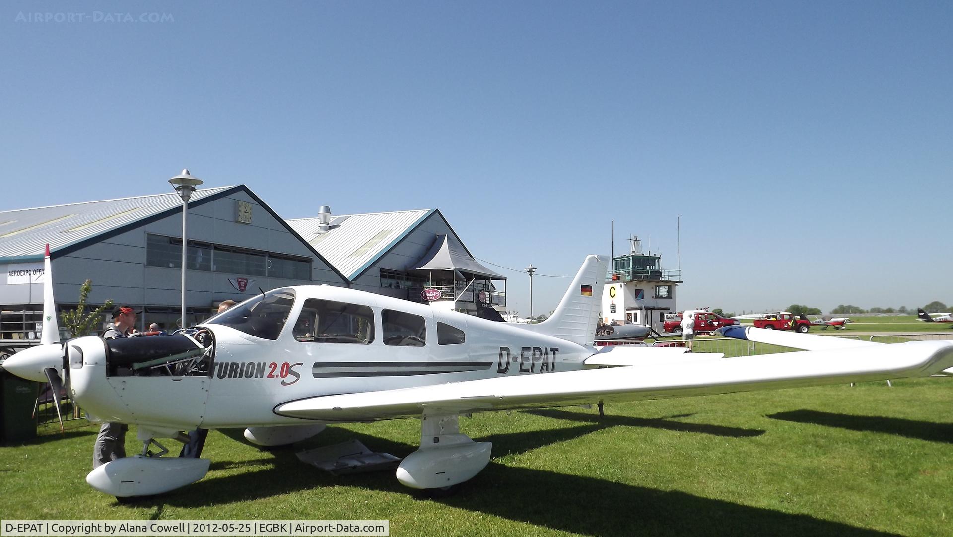 D-EPAT, Piper PA-28-161 Warrior ll C/N 28-42084, D-EPAT at AeroExpo, Sywell 2012.