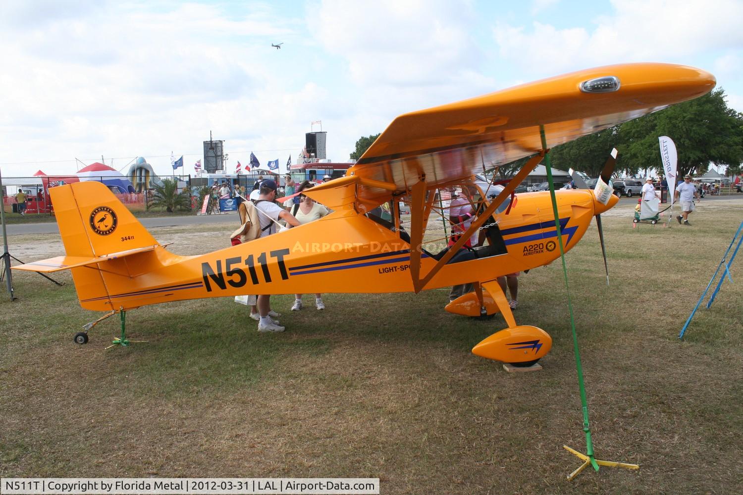 N511T, 2011 Aeropro CZ A220 C/N 34411, Aerotrek A220