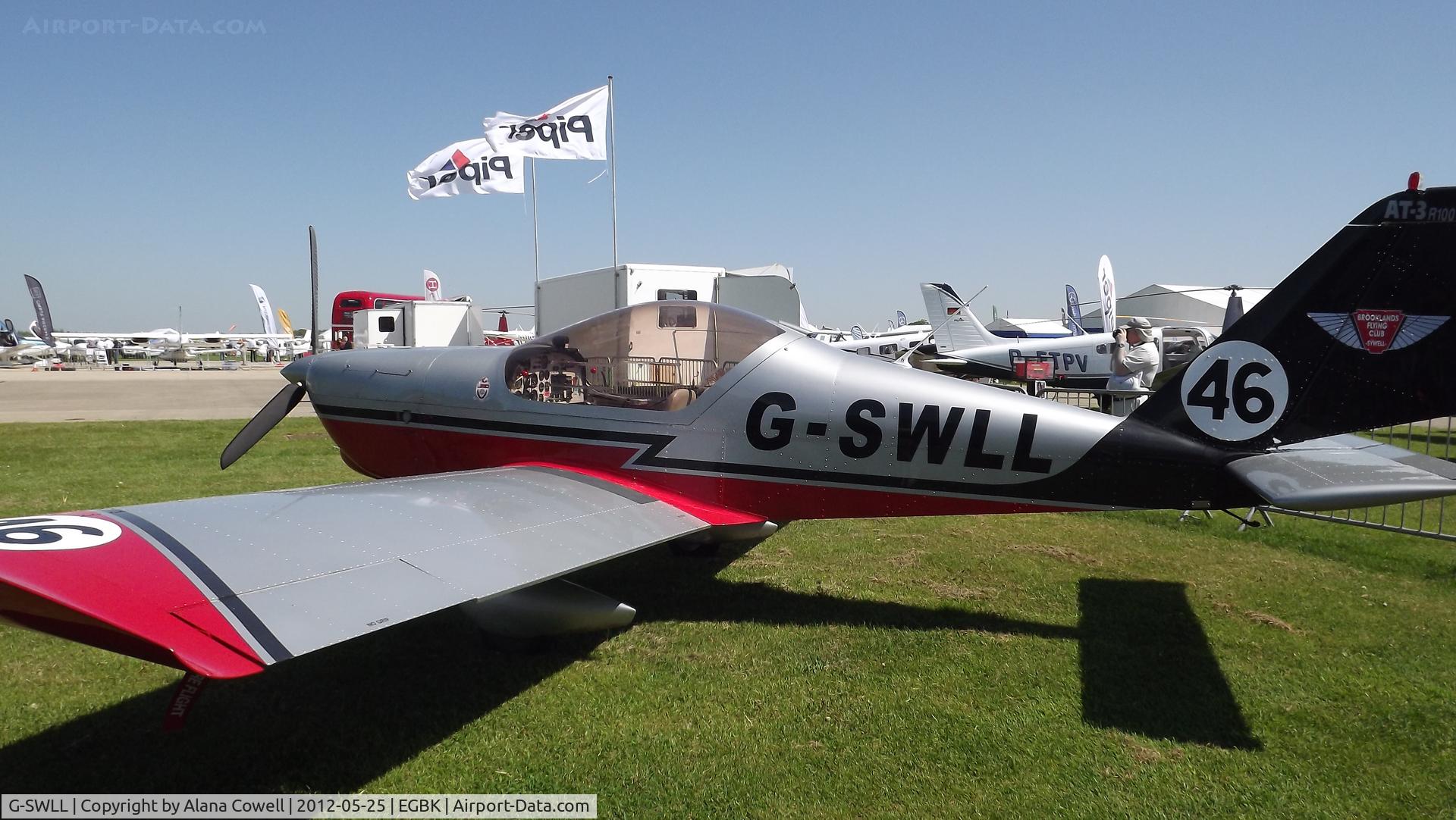 G-SWLL, 2005 Aero AT-3 R100 C/N AT3-012, G-SWLL at AeroExpo, Sywell 2012.