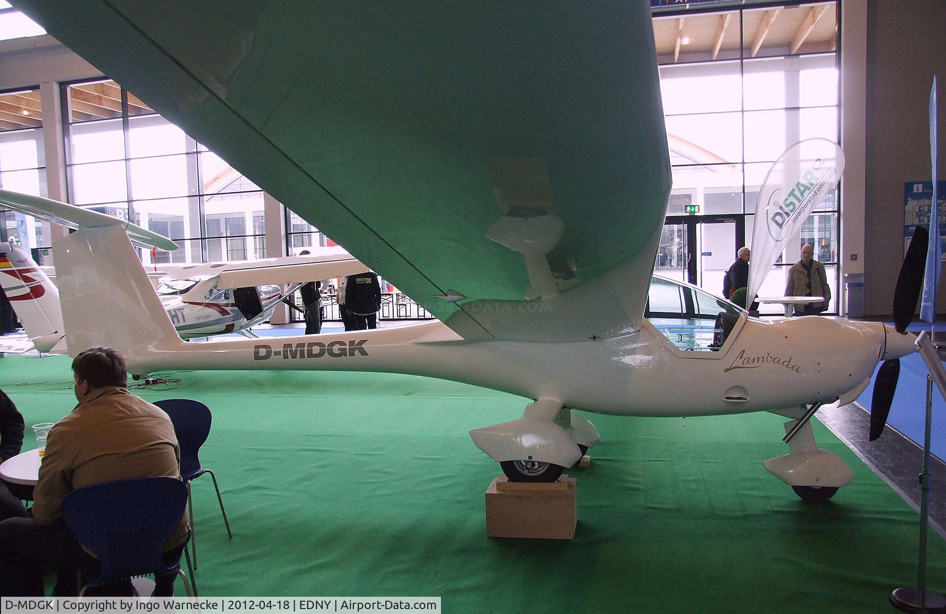 D-MDGK, Urban Air UFM-13 Lambada C/N Not found D-MDGK, Urban Air UFM-13 Lambada at the AERO 2012, Friedrichshafen