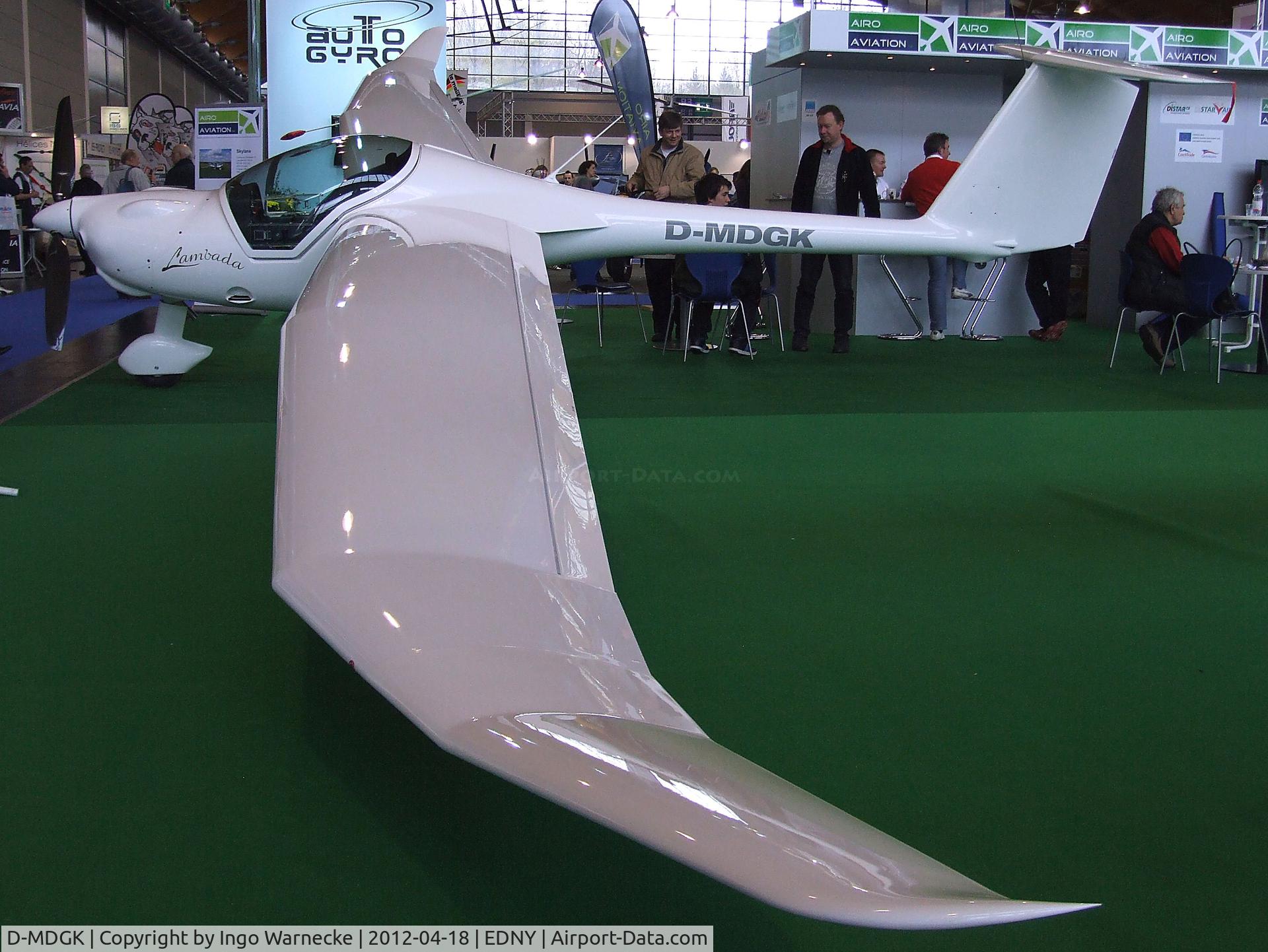 D-MDGK, Urban Air UFM-13 Lambada C/N Not found D-MDGK, Urban Air UFM-13 Lambada at the AERO 2012, Friedrichshafen
