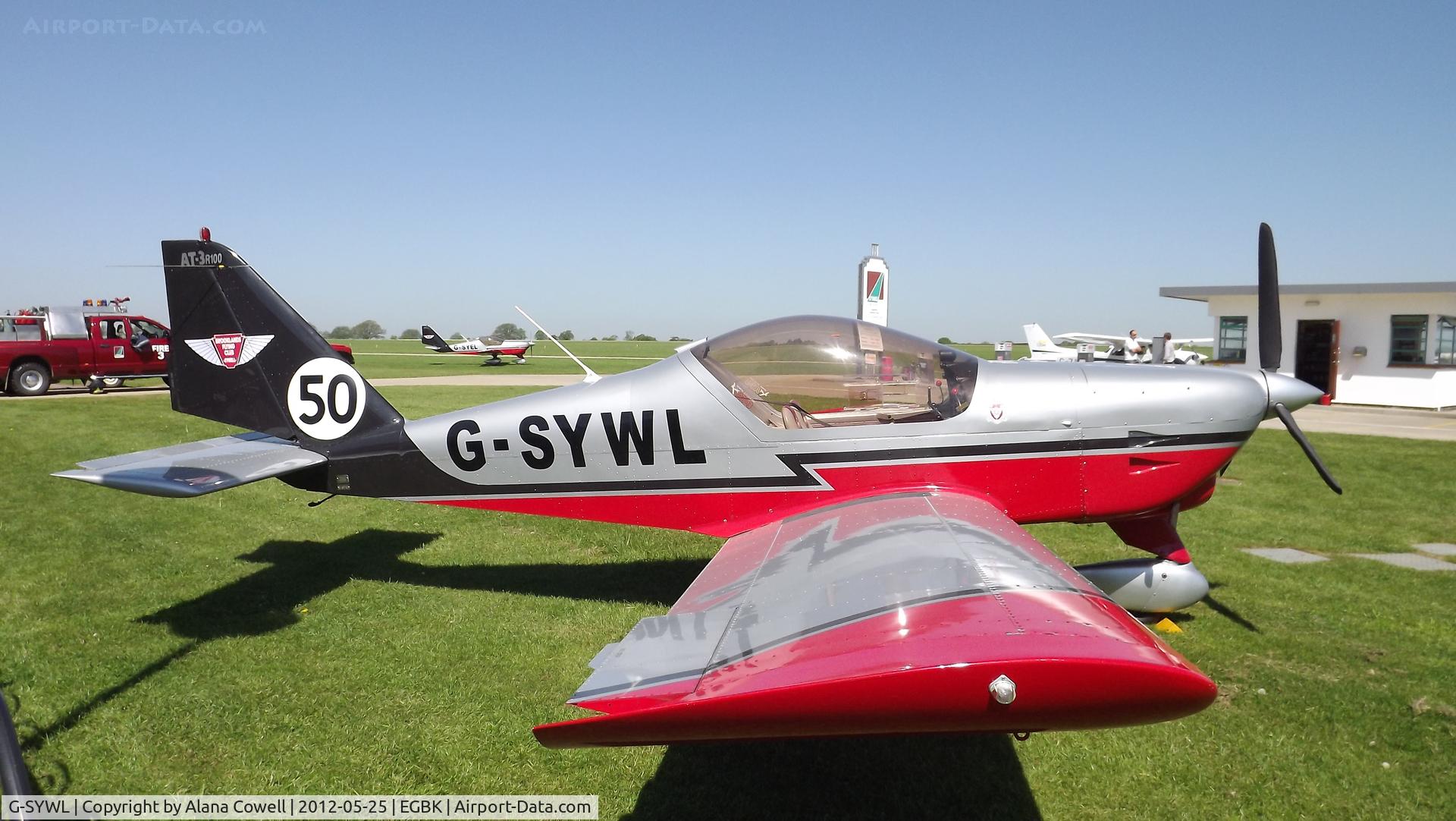 G-SYWL, 2005 Aero AT-3 R100 C/N AT3-011, G-SYWL at AeroExpo, Sywell 2012.