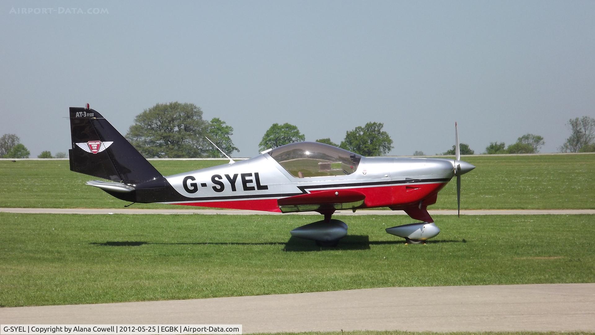 G-SYEL, 2006 Aero AT-3 R100 C/N AT3-019, G-SYEL at AeroExpo, Sywell 2012.