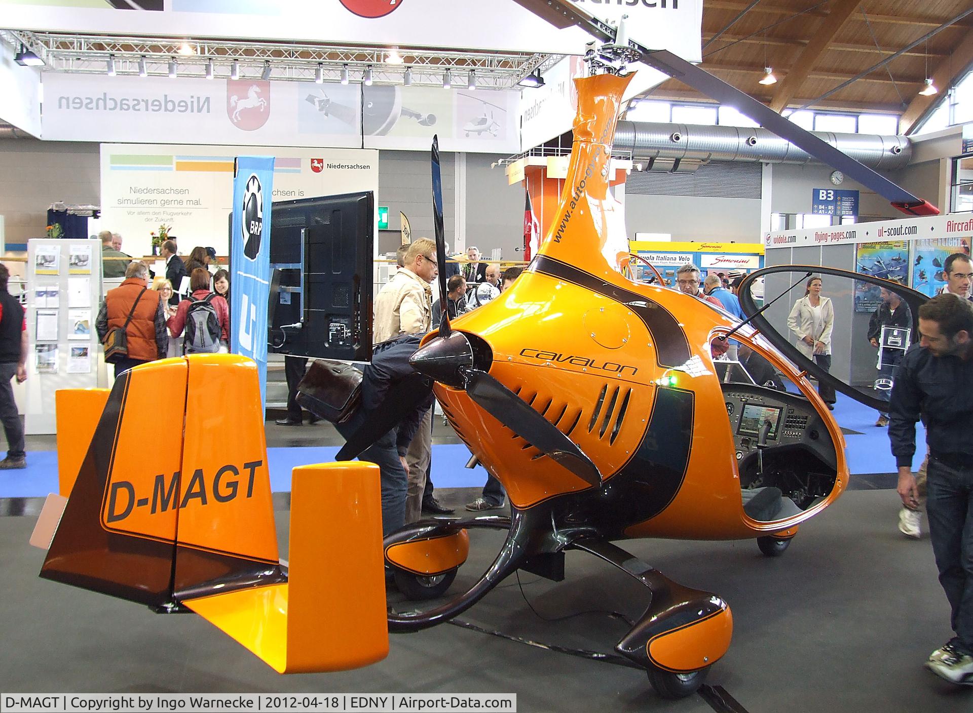 D-MAGT, AutoGyro Cavalon C/N V00029, AutoGyro Cavalon at the AERO 2012, Friedrichshafen