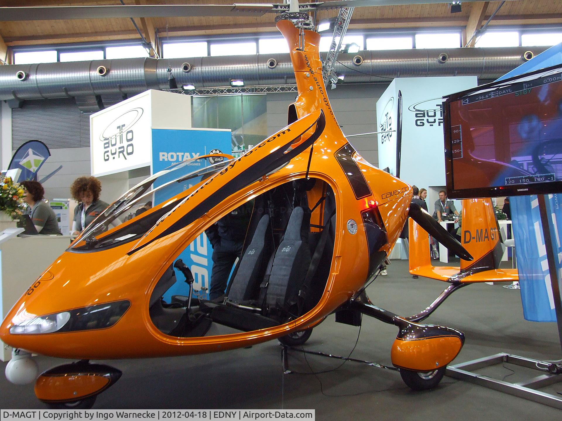 D-MAGT, AutoGyro Cavalon C/N V00029, AutoGyro Cavalon at the AERO 2012, Friedrichshafen