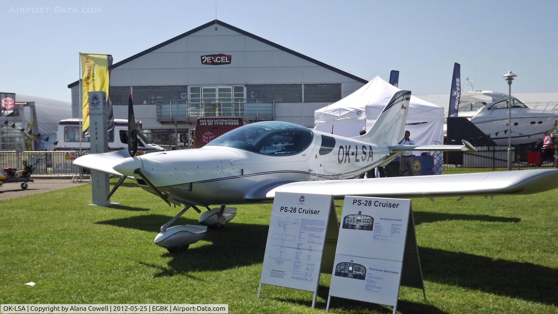 OK-LSA, 2012 Czech Sport PS-28 Cruiser C/N C0445, OK-LSA at AeroExpo, Sywell 2012.