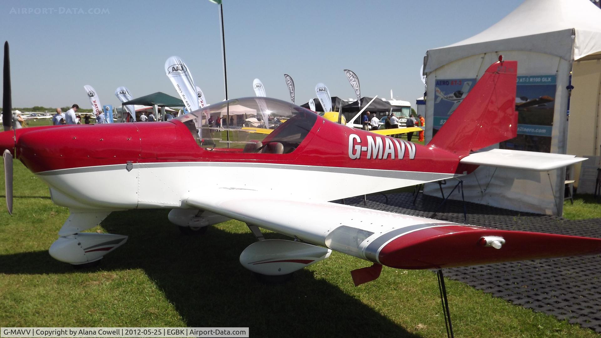 G-MAVV, 2007 Aero AT-3 R100 C/N AT3-025, G-MAVV at AeroExpo, Sywell 2012.