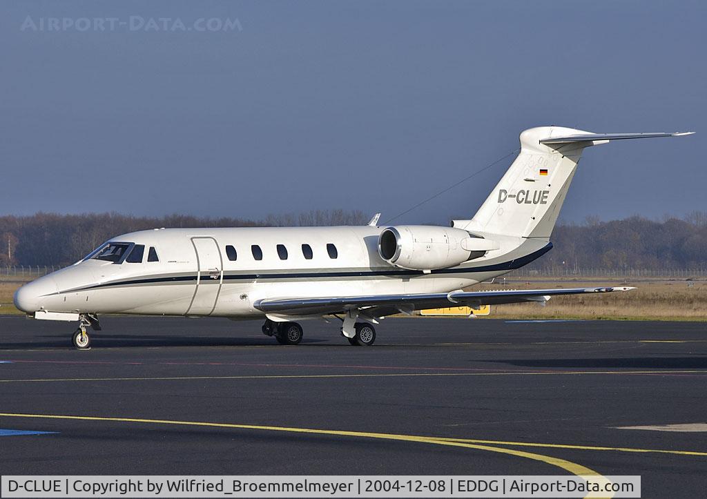 D-CLUE, 1989 Cessna 650 Citation III C/N 650-0174, Parked on General Aviation Apron.