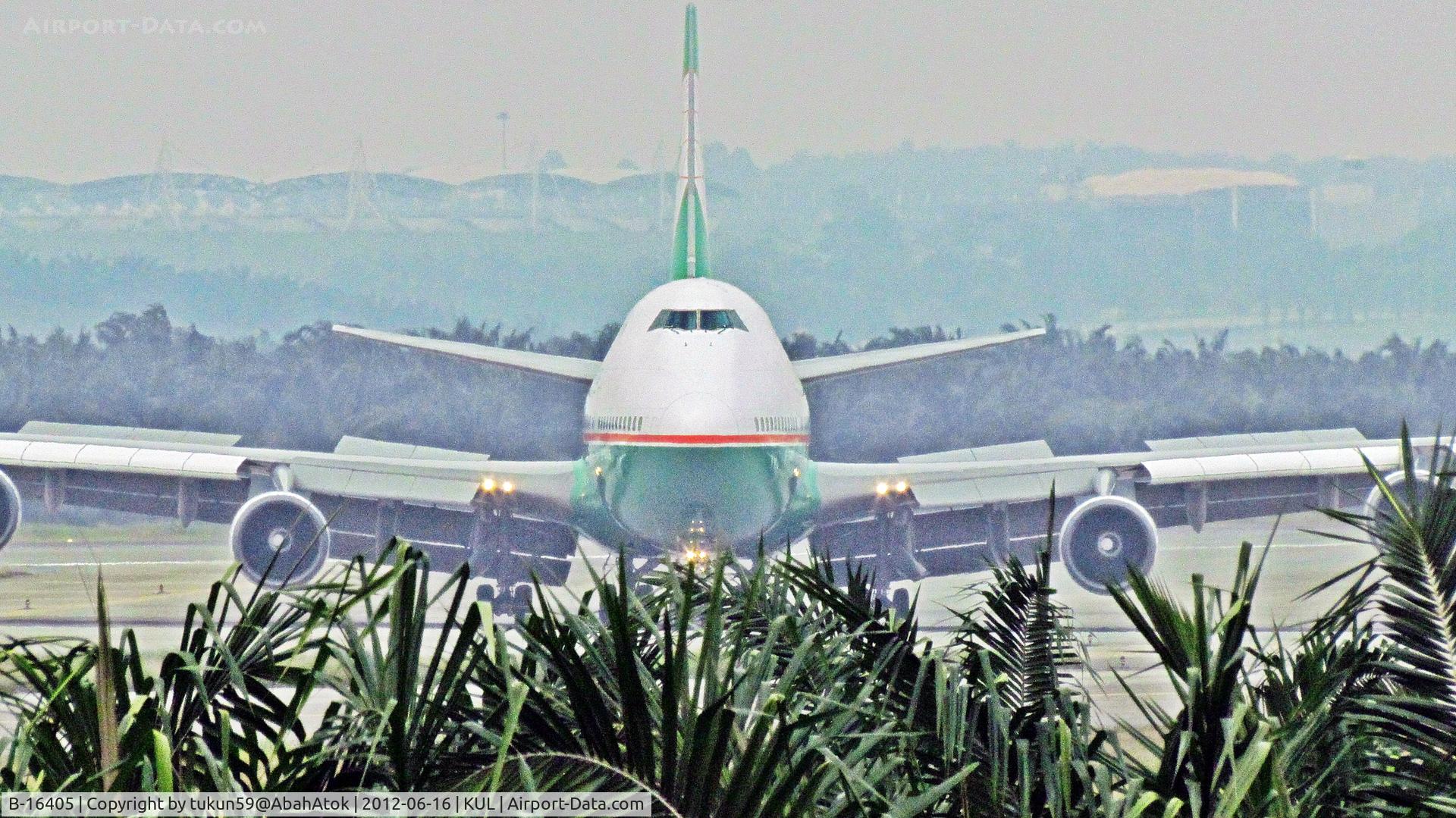 B-16405, 1993 Boeing 747-45E C/N 27142, EVA Airways