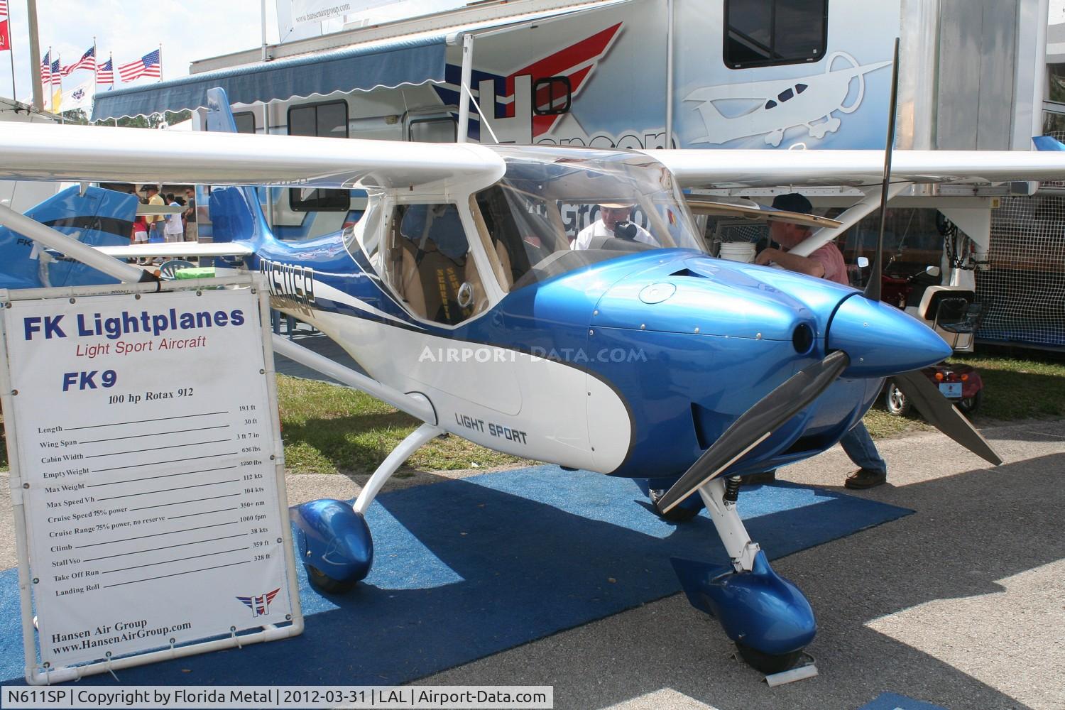 N611SP, FK Lightplanes FK-9 ELA SW C/N 09-419, FK Lightplanes FK9
