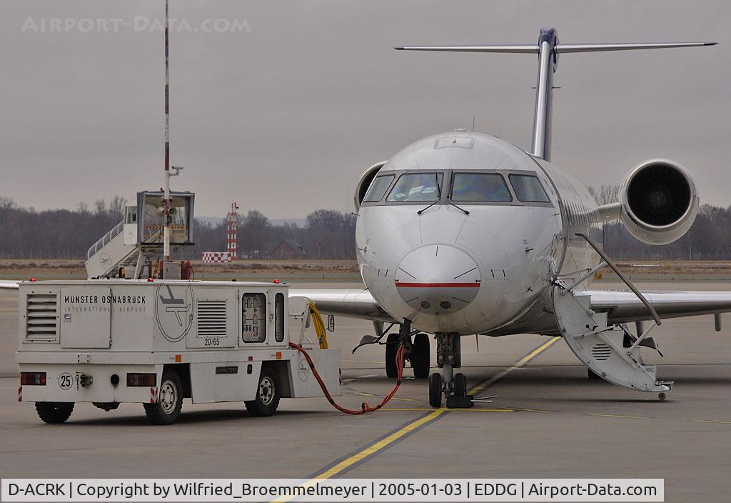 D-ACRK, 2004 Bombardier CRJ-200ER (CL-600-2B19) C/N 7901, Original Radome damaged, another used with standard
Eurowings c/s on.