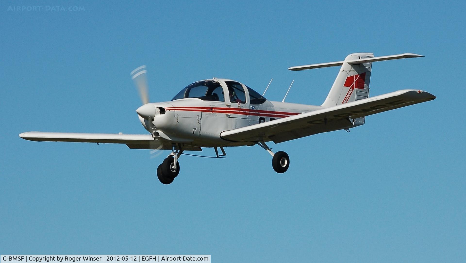 G-BMSF, 1978 Piper PA-38-112 Tomahawk Tomahawk C/N 38-78A0524, One of Cambrian Flying Club's fleet of Tomahawks.
