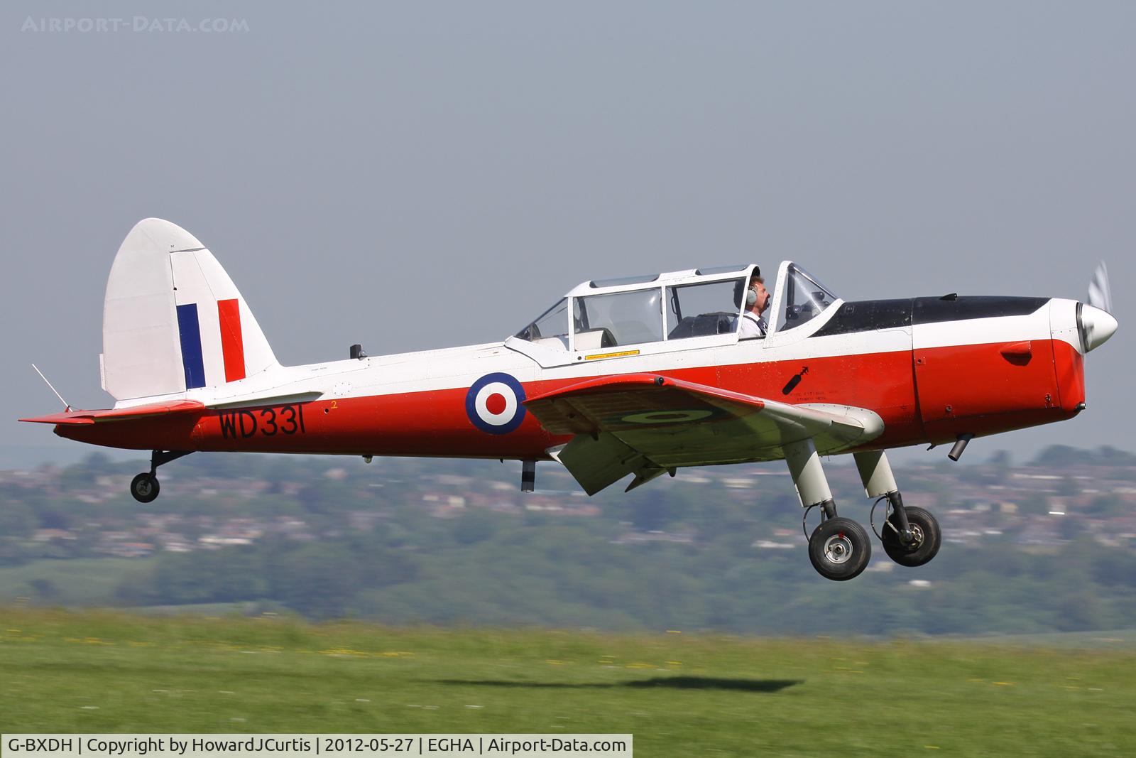 G-BXDH, 1951 De Havilland DHC-1 Chipmunk 22 C/N C1/0270, Painted as WD331.