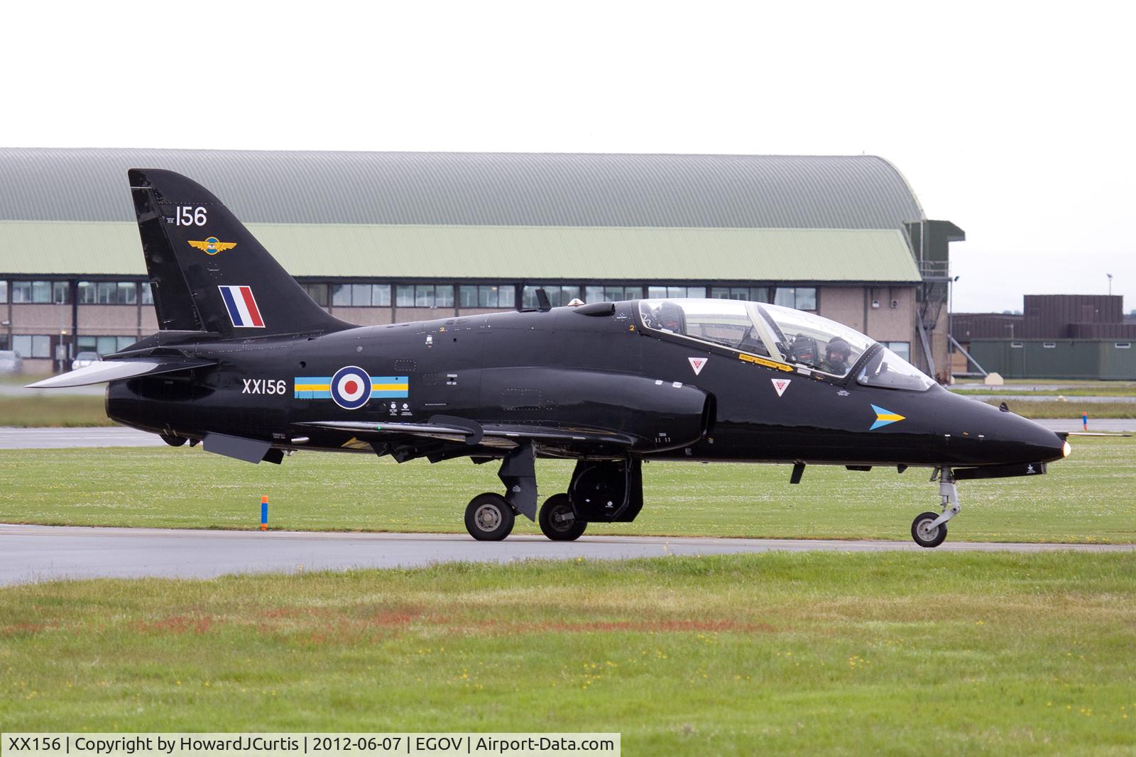 XX156, 1977 Hawker Siddeley Hawk T.1 C/N 002/312002, Operated by 208(R) Squadron/4 FTS.