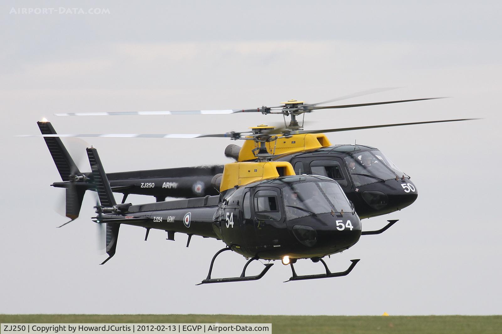 ZJ250, 1997 Eurocopter AS-350BB Squirrel HT2 Ecureuil C/N 3047, Operated by 670 Sqn.