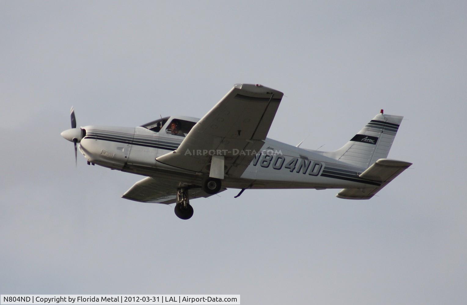 N804ND, 1988 Piper PA-28R-201 Cherokee Arrow III C/N 2837004, PA-28R-201