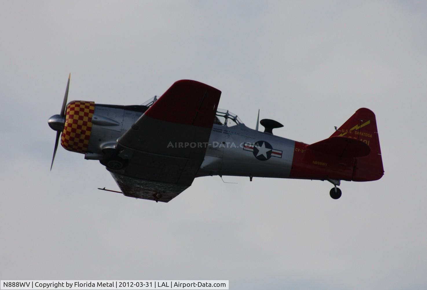 N888WV, 1951 North American T-6G Texan C/N 168-525, T-6G Texan