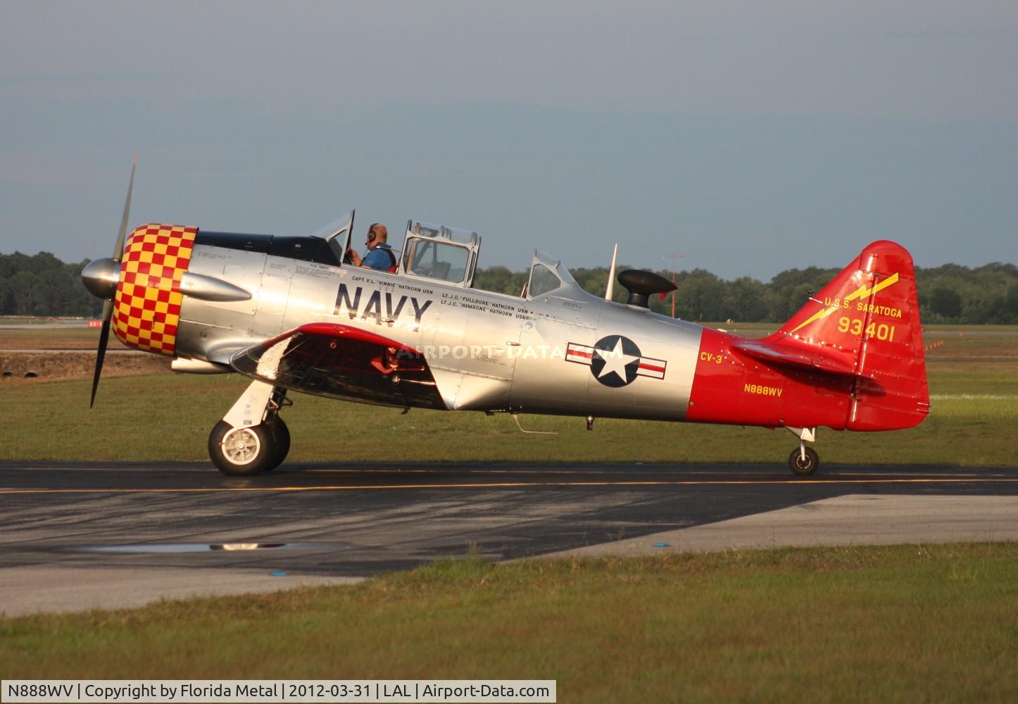 N888WV, 1951 North American T-6G Texan C/N 168-525, T-6G Texan