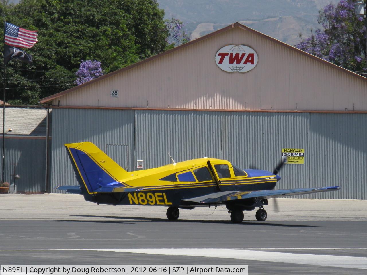 N89EL, 1989 Bellanca 17-30A Viking C/N 89-301009, 1989 Bellanca 17-30A SUPER VIKING, Continental IO-520 300 Hp, holding short 22