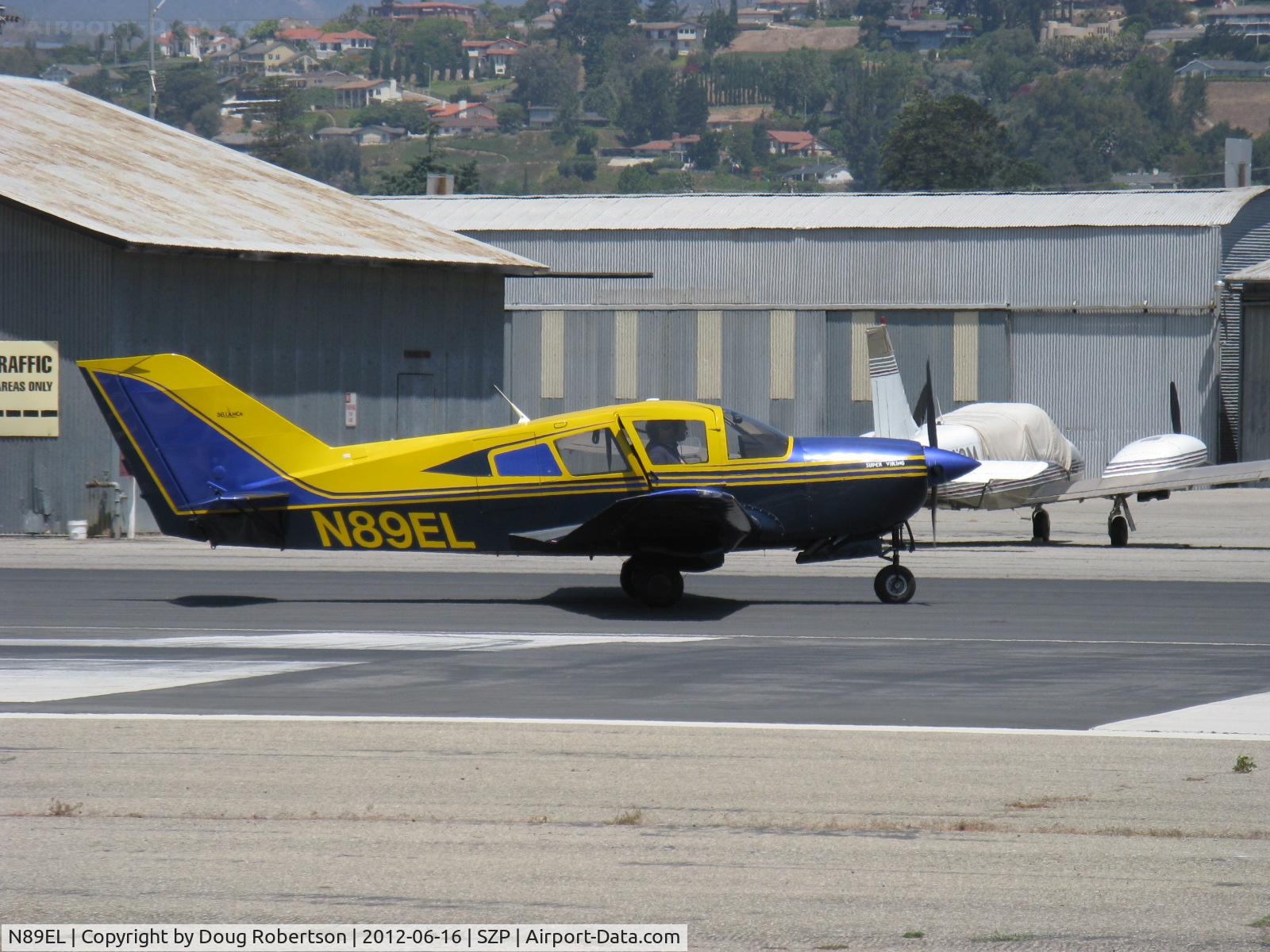 N89EL, 1989 Bellanca 17-30A Viking C/N 89-301009, 1989 Bellanca 17-30A SUPER VIKING, Continental IO-520 300 Hp, taxi to 22