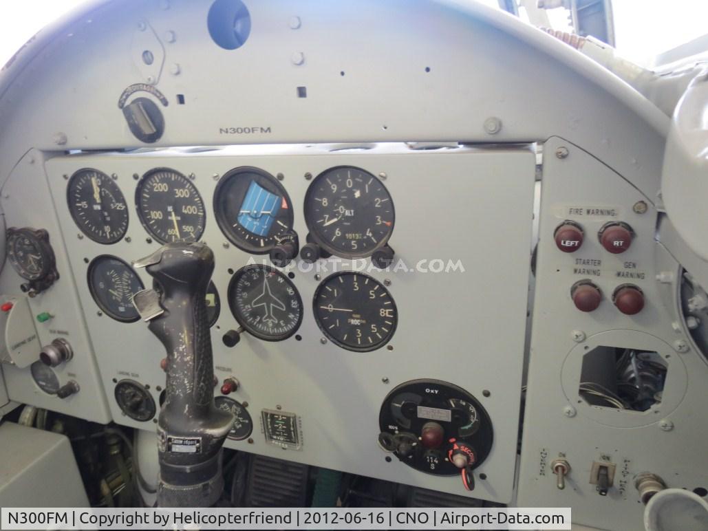 N300FM, Fouga CM-170R Magister C/N 494, Rear cockpit