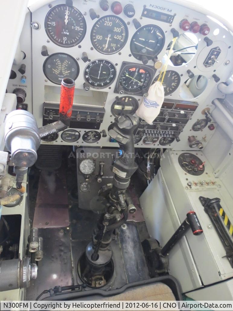N300FM, Fouga CM-170R Magister C/N 494, Front cockpit