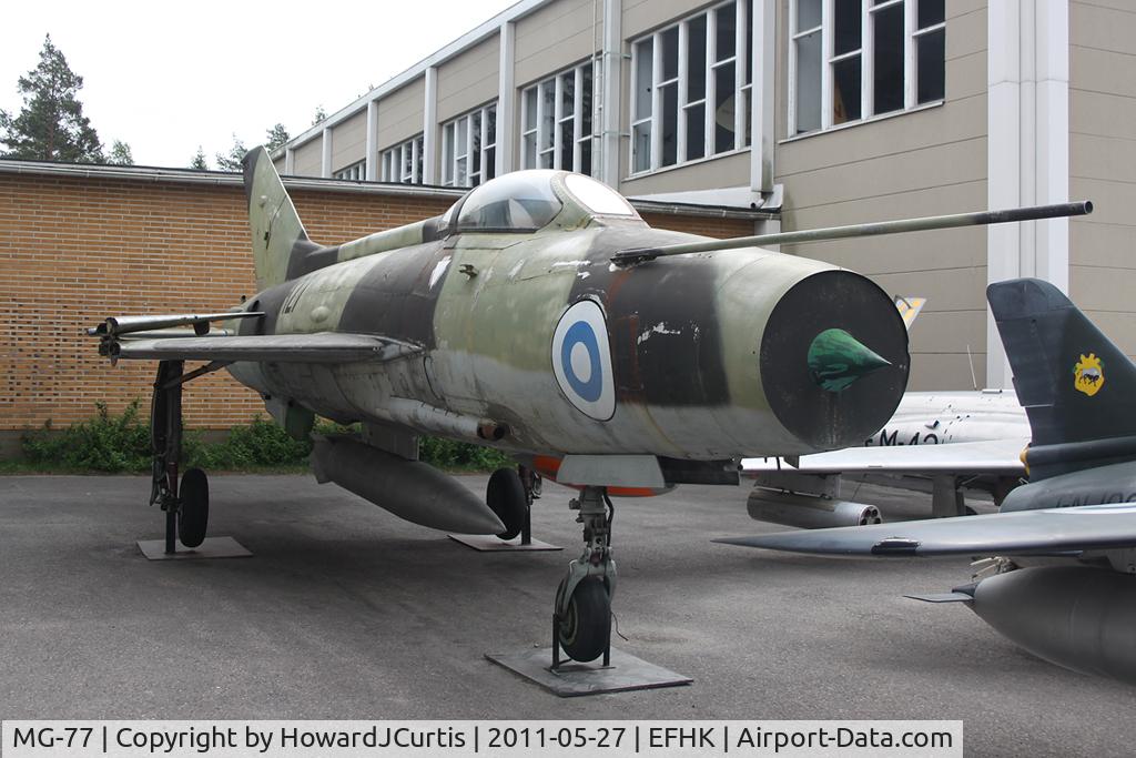 MG-77, Mikoyan-Gurevich MiG-21F-13 C/N 741204, Preserved.