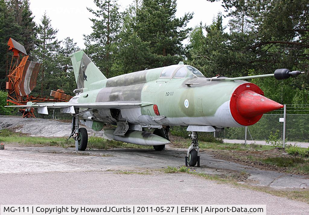 MG-111, Mikoyan-Gurevich MiG-21Bis C/N 75064540, Preserved.