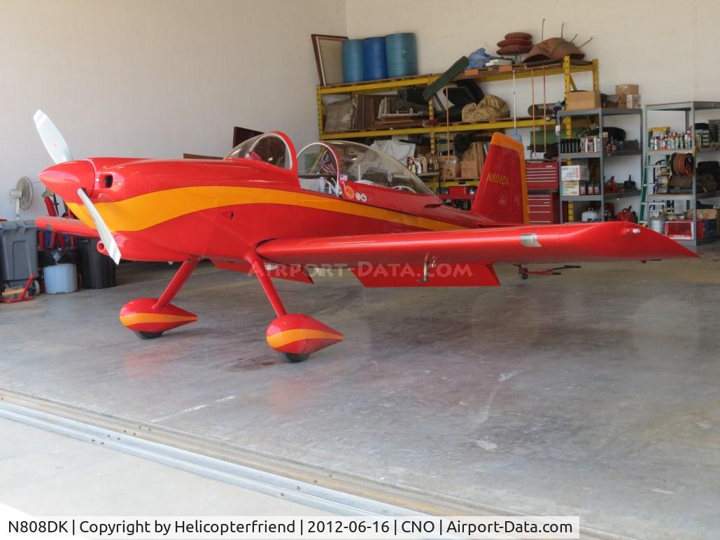 N808DK, Vans RV-8 C/N 81052, Parked in the hanger
