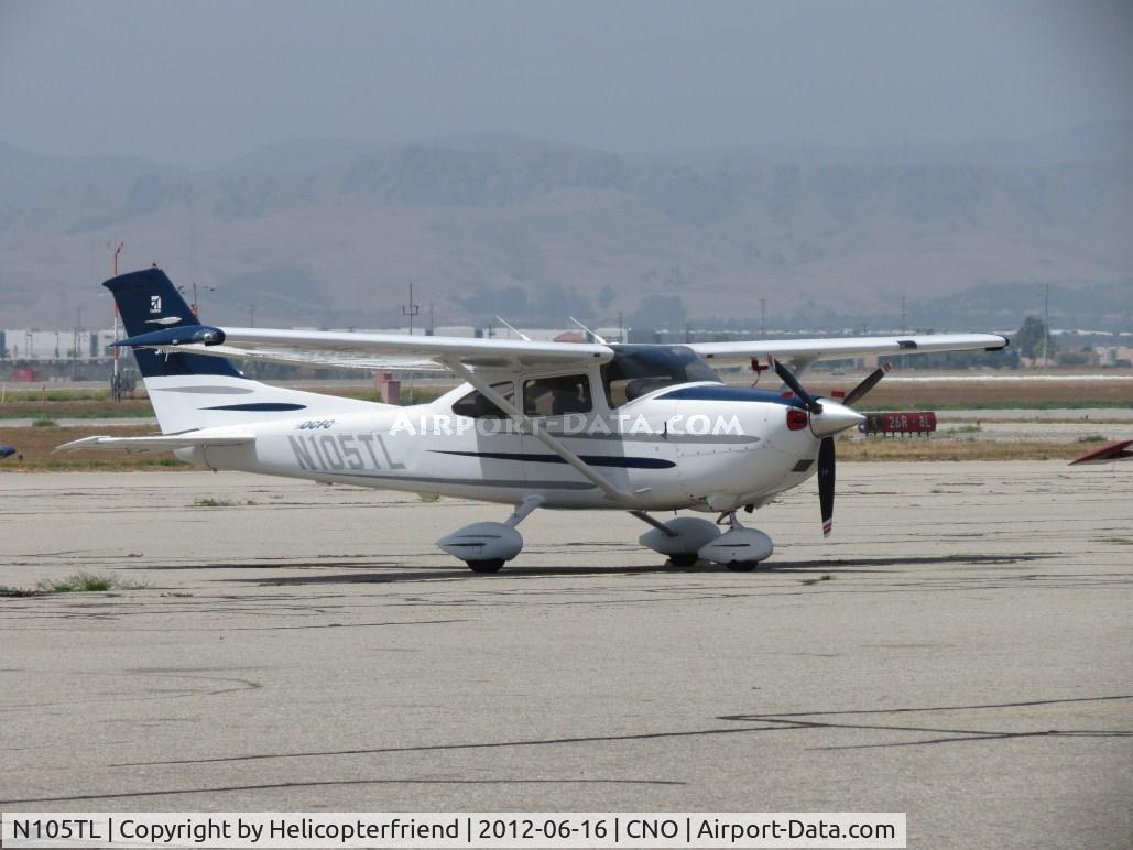 N105TL, 2003 Cessna T182T Turbo Skylane C/N T18208213, Parked west of the tower