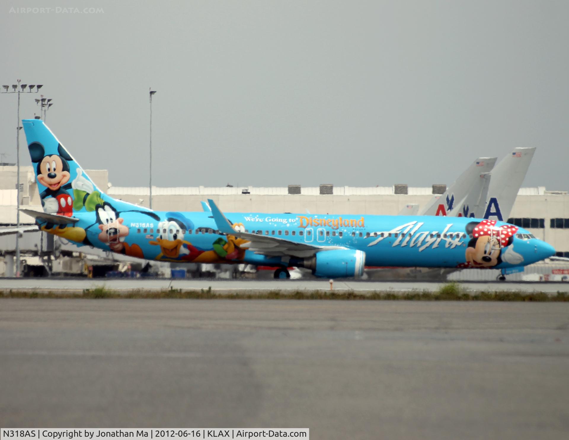 N318AS, 2003 Boeing 737-990 C/N 30018, Spirit of Disneyland II