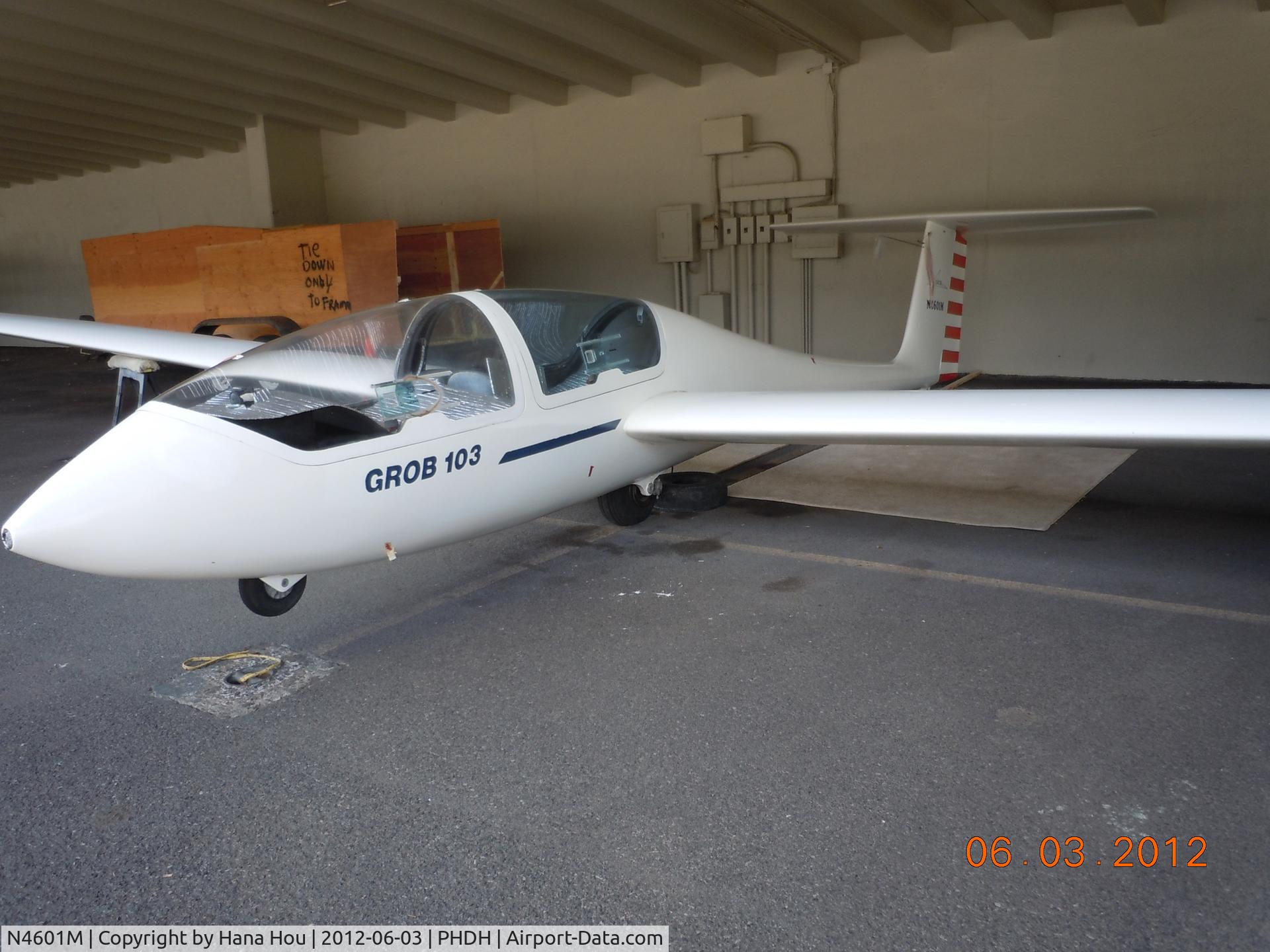 N4601M, Grob G-103 Twin Astir II C/N 3831, Newest addition to the Hana Hou fleet at Dillingham Airfield, Hawaii