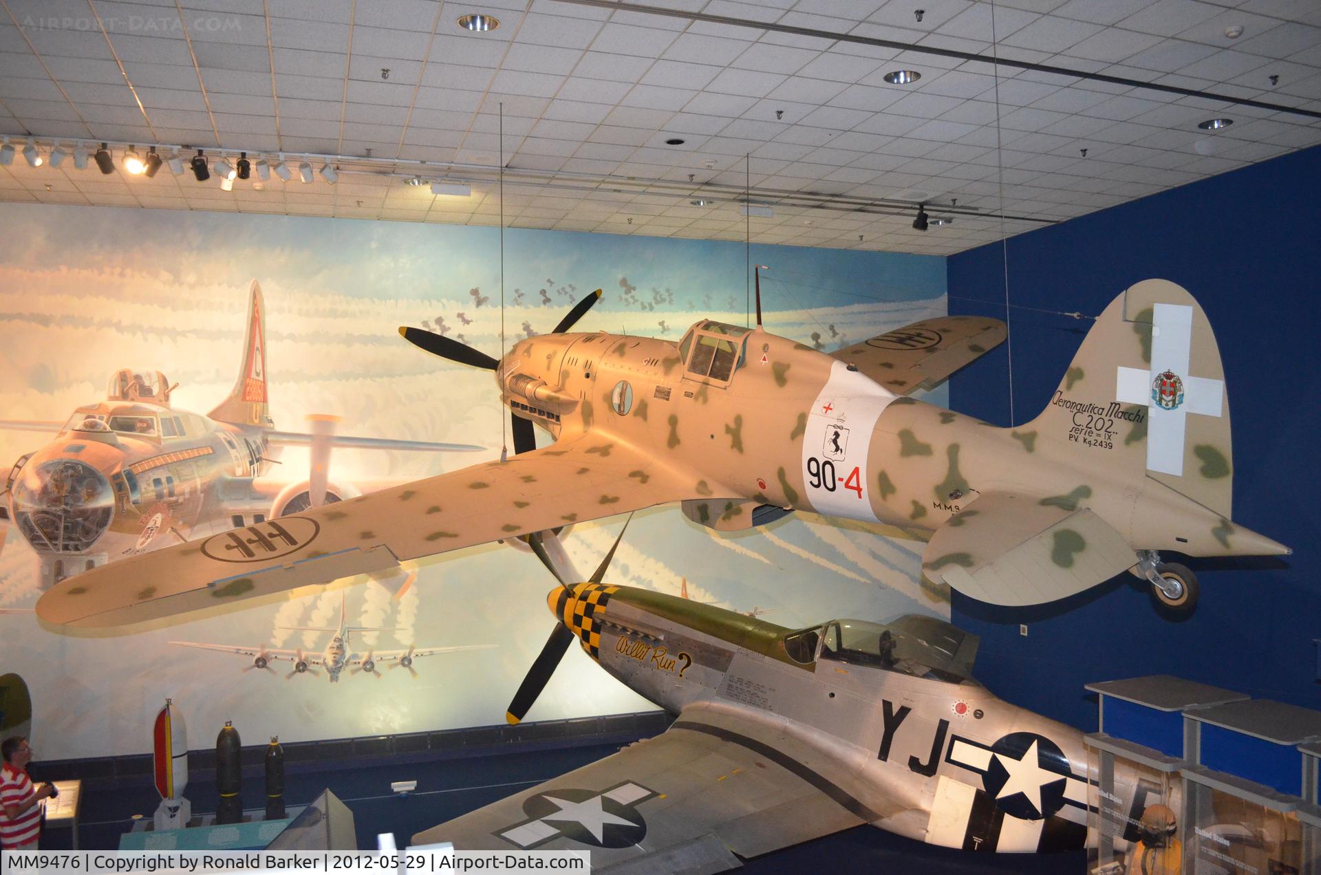 MM9476, Macchi MC.202 Folgore C/N Not found MM9476, Air and  Space Museum
