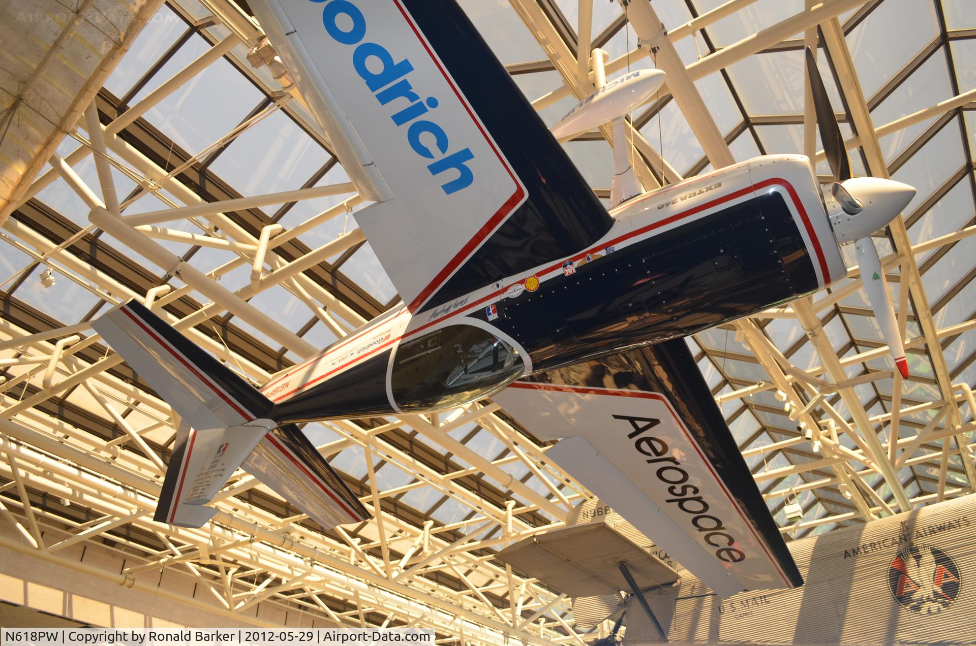 N618PW, 1987 Extra EA-260 C/N 001, Air and Space Museum