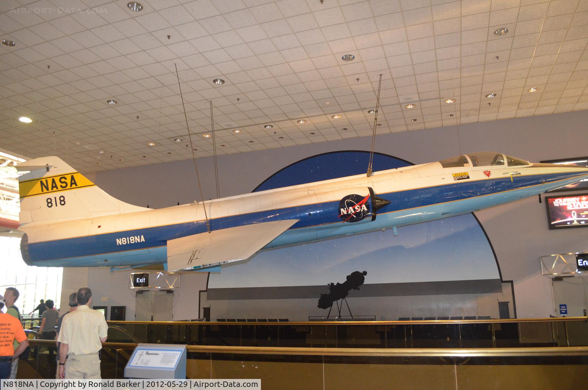 N818NA, 1955 Lockheed YF-104A Starfighter C/N 183-1007, Air and Space Museum