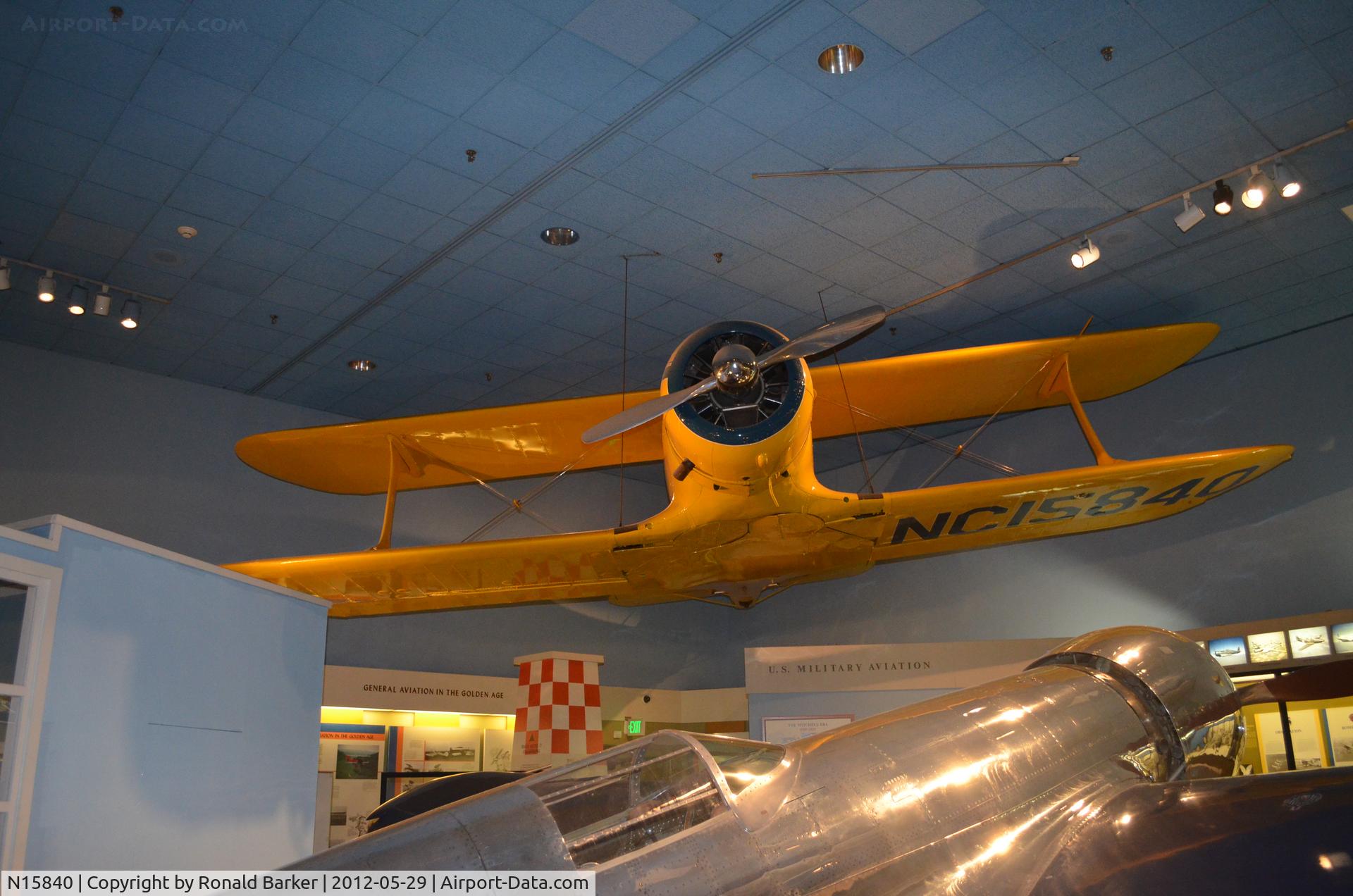 N15840, 1936 Beech C17L C/N 93, Air and Space Museum