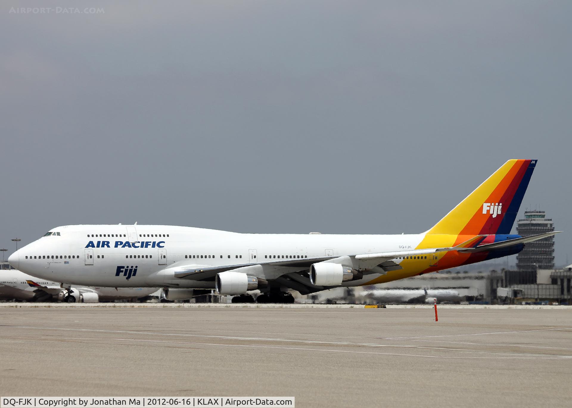 DQ-FJK, 1989 Boeing 747-412 C/N 24064, Taken from tarmac