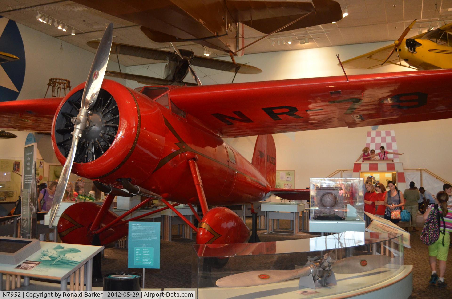 N7952, 1930 Lockheed Vega 5B C/N 0000, Air and Space Museum