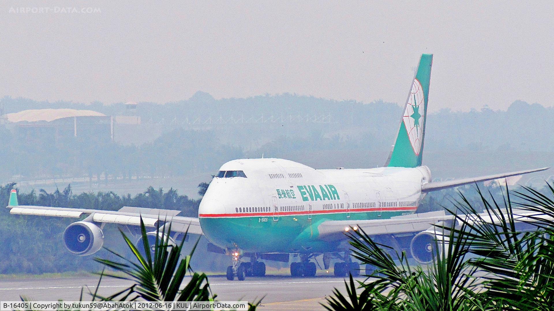 B-16405, 1993 Boeing 747-45E C/N 27142, EVA Airways