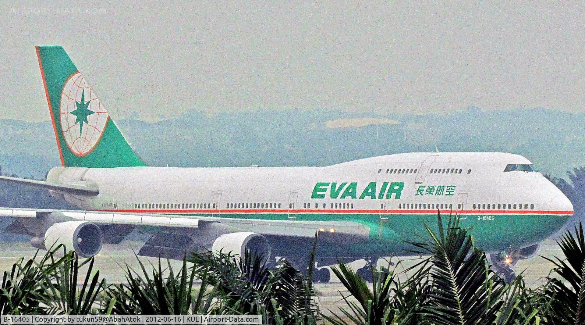 B-16405, 1993 Boeing 747-45E C/N 27142, EVA Airways