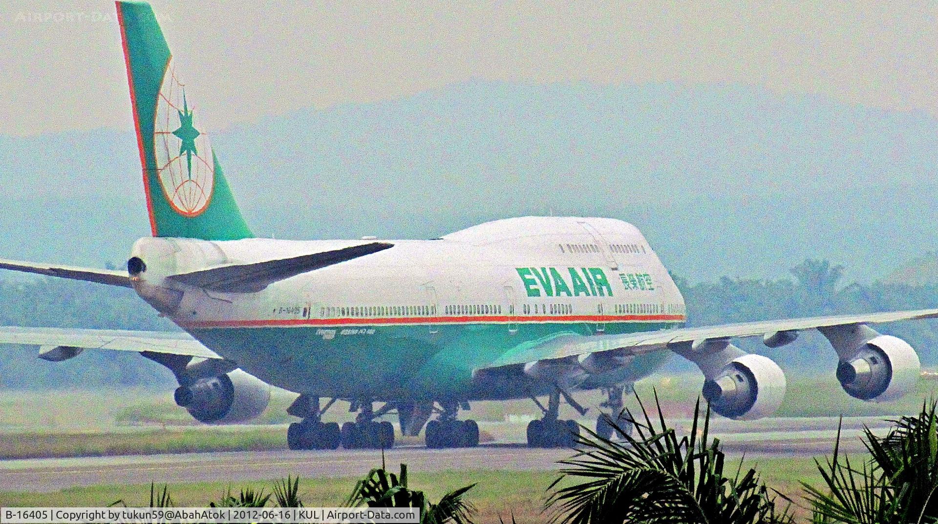B-16405, 1993 Boeing 747-45E C/N 27142, EVA Airways