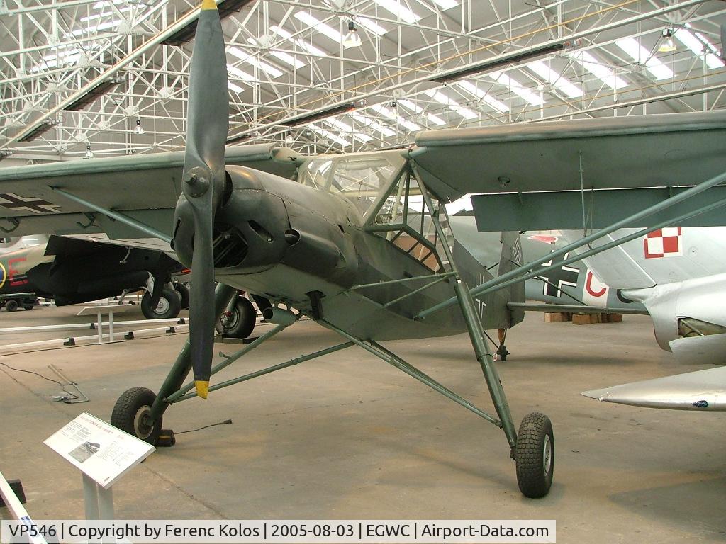 VP546, Fieseler Fi-156C-7 Storch C/N 475081, Museum
