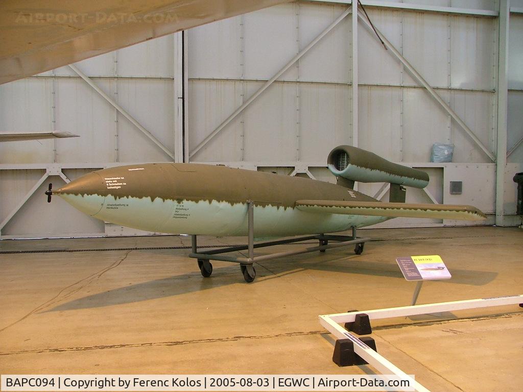 BAPC094, Fieseler Fi-103 VI Replica C/N BAPC.094, Museum